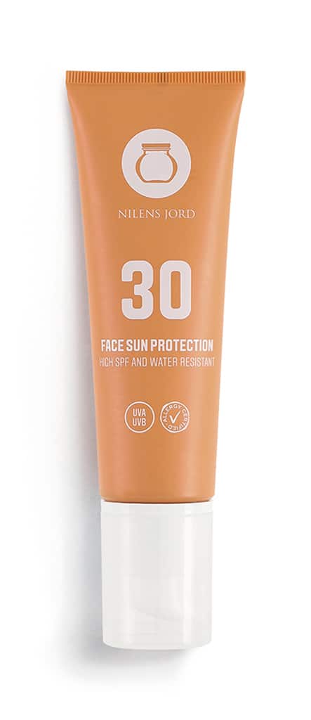 Allergy-certified facial sunscreen SPF 30 from Nilens Jord